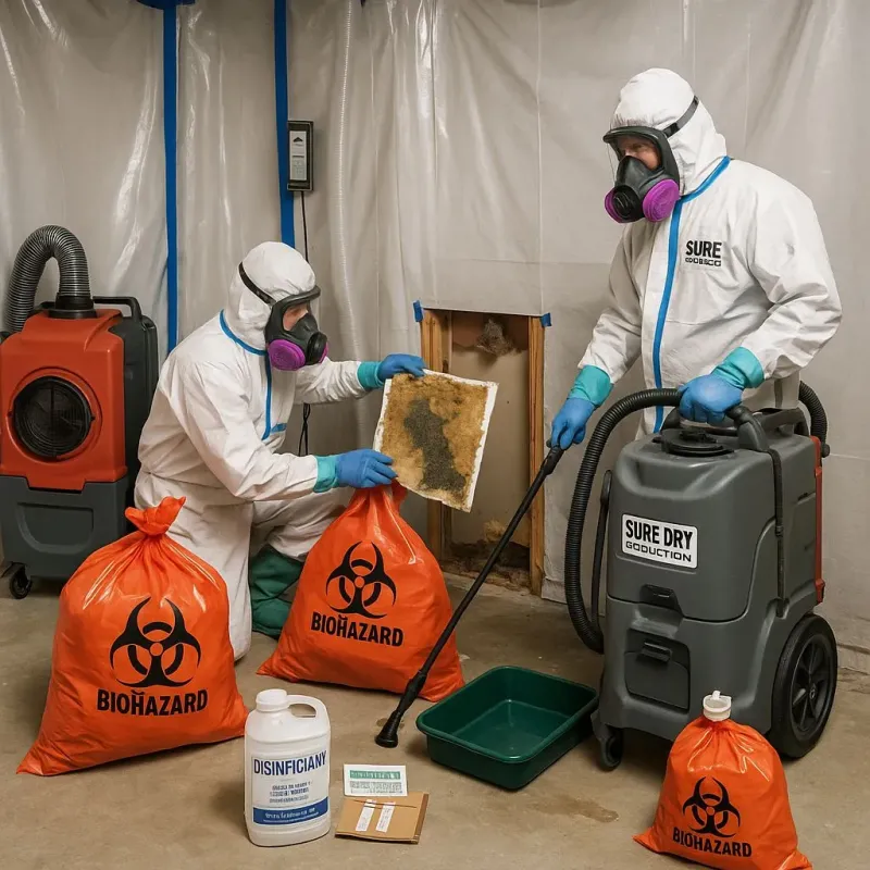 Contaminated Water Handling Protocols process in Bethalto, IL
